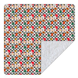 Tinsel & Touchdowns Plush Blanket