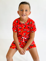 Football Faces Short Set