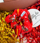 Football Faces Scrunchie