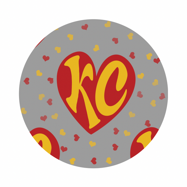 KC Heart Scrunchie