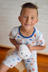 Vintage KC Baseball 2 Piece Set