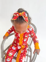 KC Christmas Clip Bow