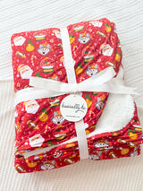 KC Christmas Plush Blanket