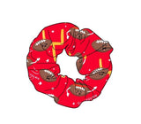 Football Faces Scrunchie