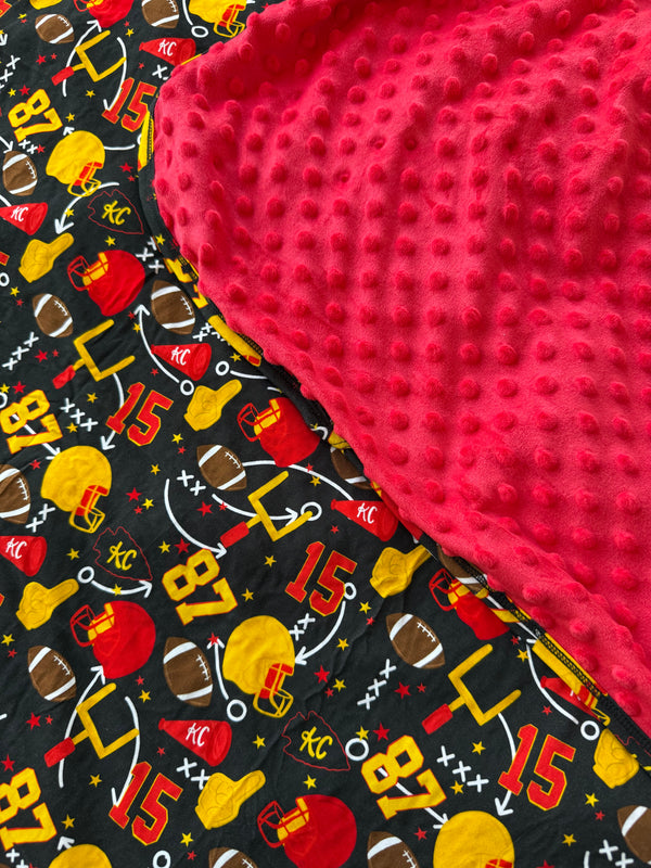 KC Spirit Minky Blanket