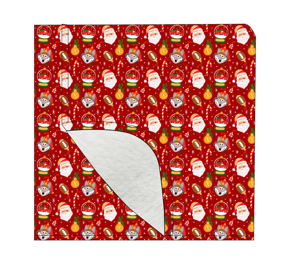 KC Christmas Plush Blanket