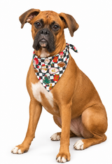 Tinsel & Touchdowns Dog Bandana