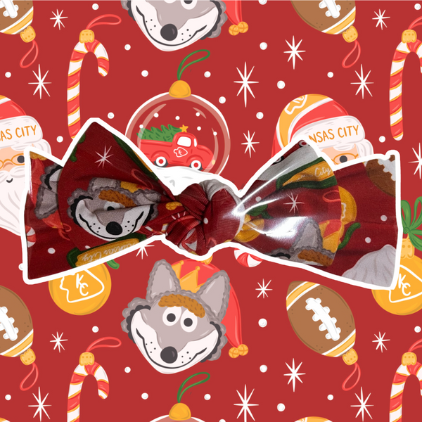 KC Christmas Bow