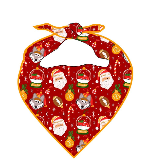 KC Christmas Dog Bandana