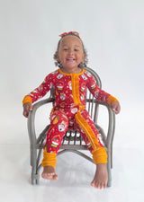 KC Christmas Ruffle Zippy