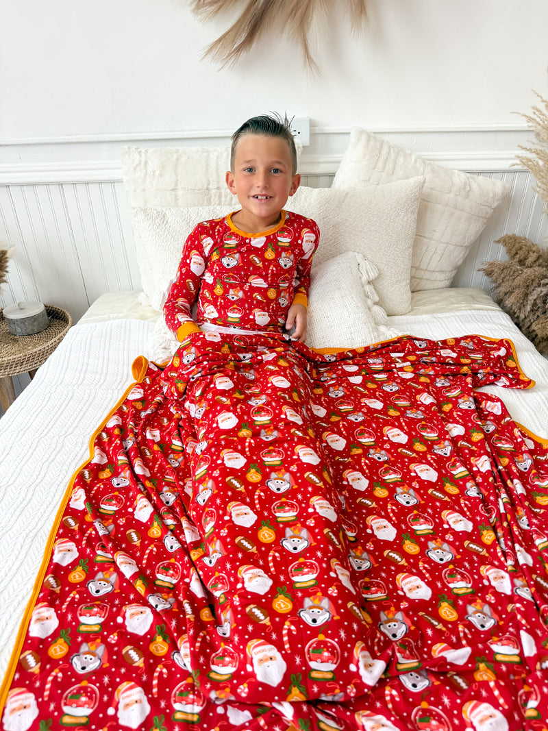 KC Christmas Triple Layer Blanket