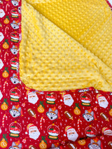 KC Christmas Minky Blanket