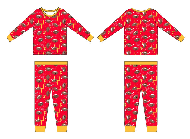Football Faces 2 Piece Set